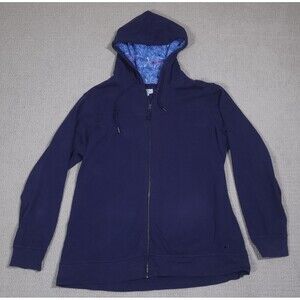 Cuffys of Cape Cod Mens Hoodie Sweatshirt Blue Size 3XL Full Zip Pockets